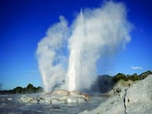 Geothermal Activity in Rotorua - classic geysers