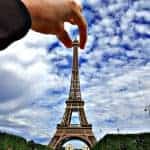 Eiffel Tower Selfies Top the list